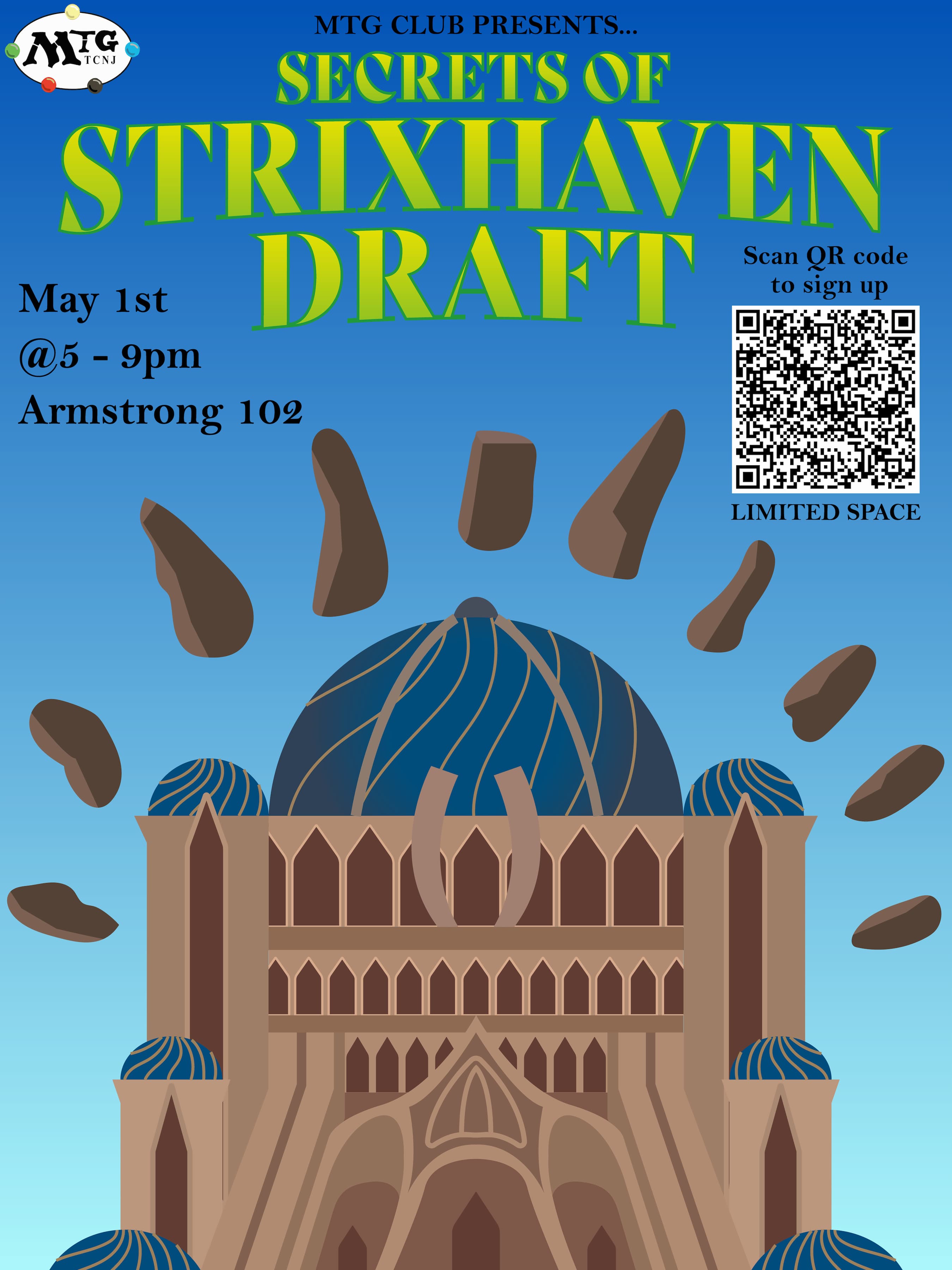 MTG Club Strixhaven Draft Poster